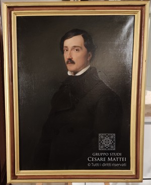 Conte Cesare Mattei da giovane